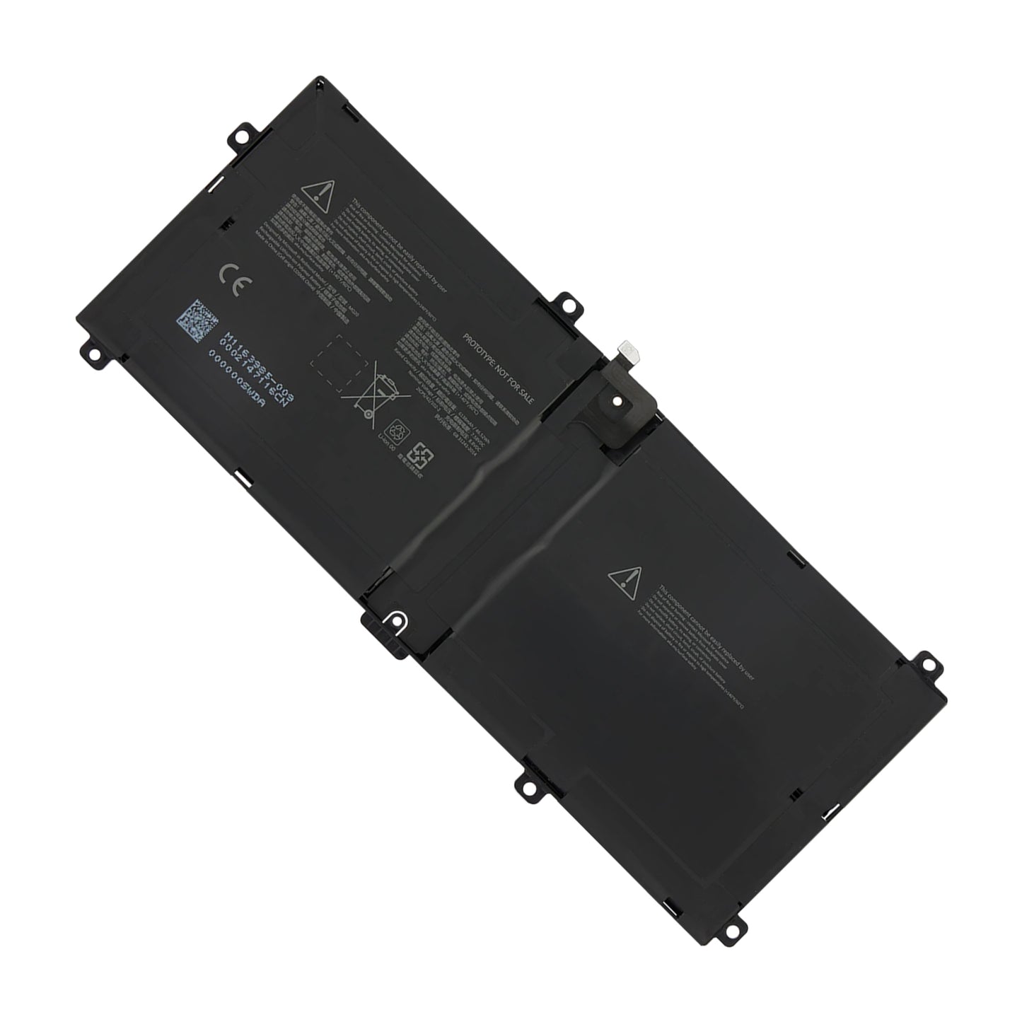 KELESY Batería para portátil MQ20 para Microsoft Surface Pro 9 2032 Serie M 1163985 -018 7.58V 6138mAh 46.52WH