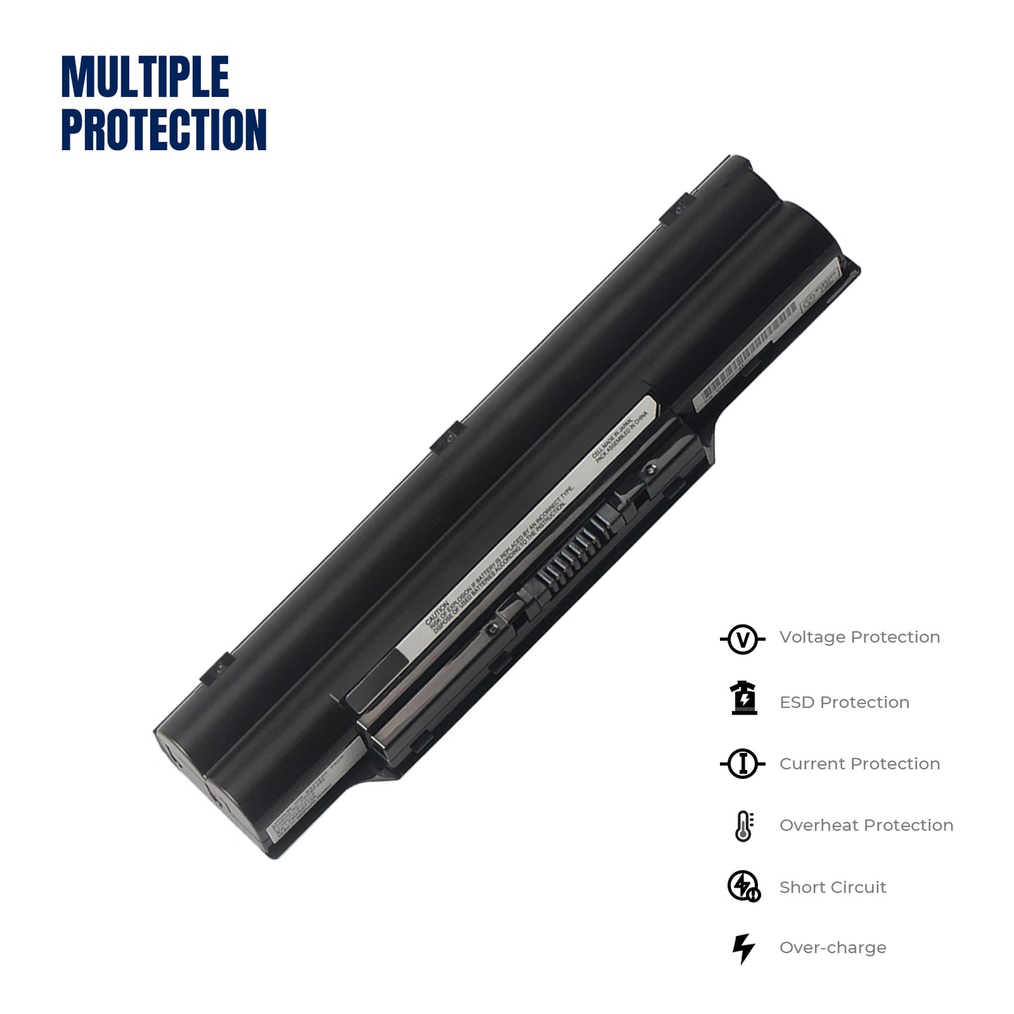 KELESY batería FPCBP282 para Fujitsu LifeBook, AH572, SH760, S6311, S710, S7110, S7111, S751, S761, FPCBP325, FPCBP281, FMVNBP19