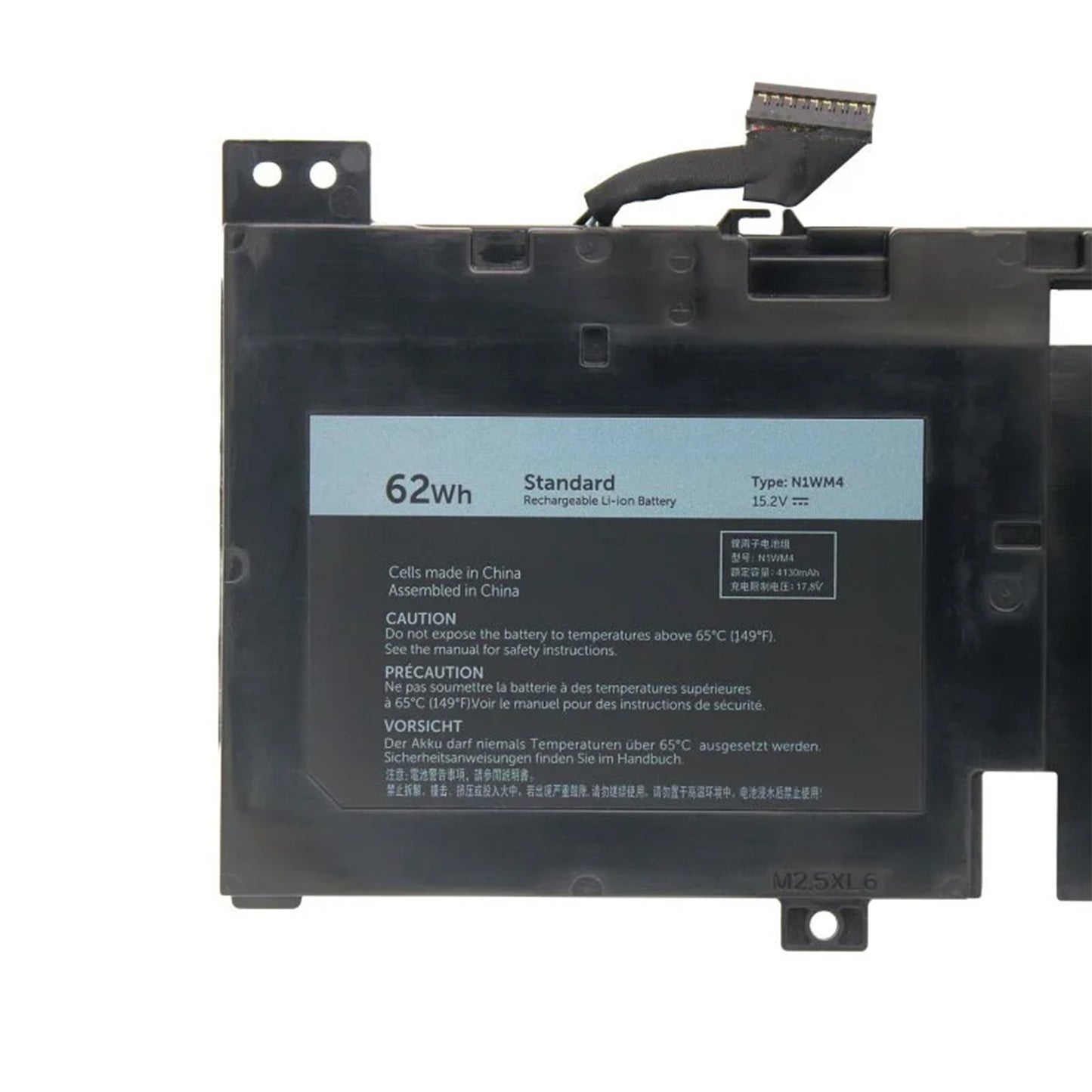 KELESY 3V806 N1WM4 Battery For DELL Alienware 13 R2 Series ALW13ED-2708 ALW13ED-2608 ALW13ED-1508 62N2T 2P9KD 51WH 62WH