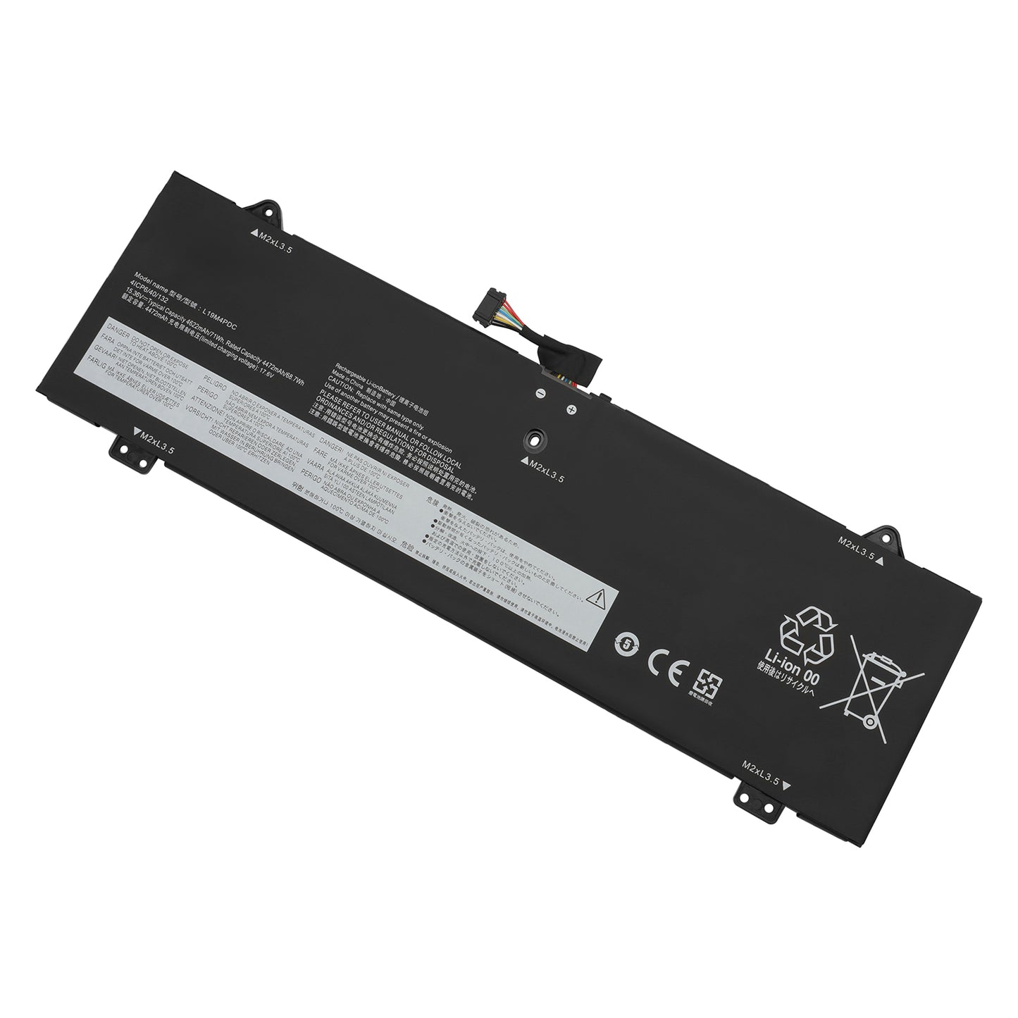 KELESY L19C4PDC Laptop Battery For Lenovo Ideapad Yoga 7-14ITL5 7-15ITL5 Series 5B10Z26482 L19M4PDC L19C4PDC 15.36V 4622mAh