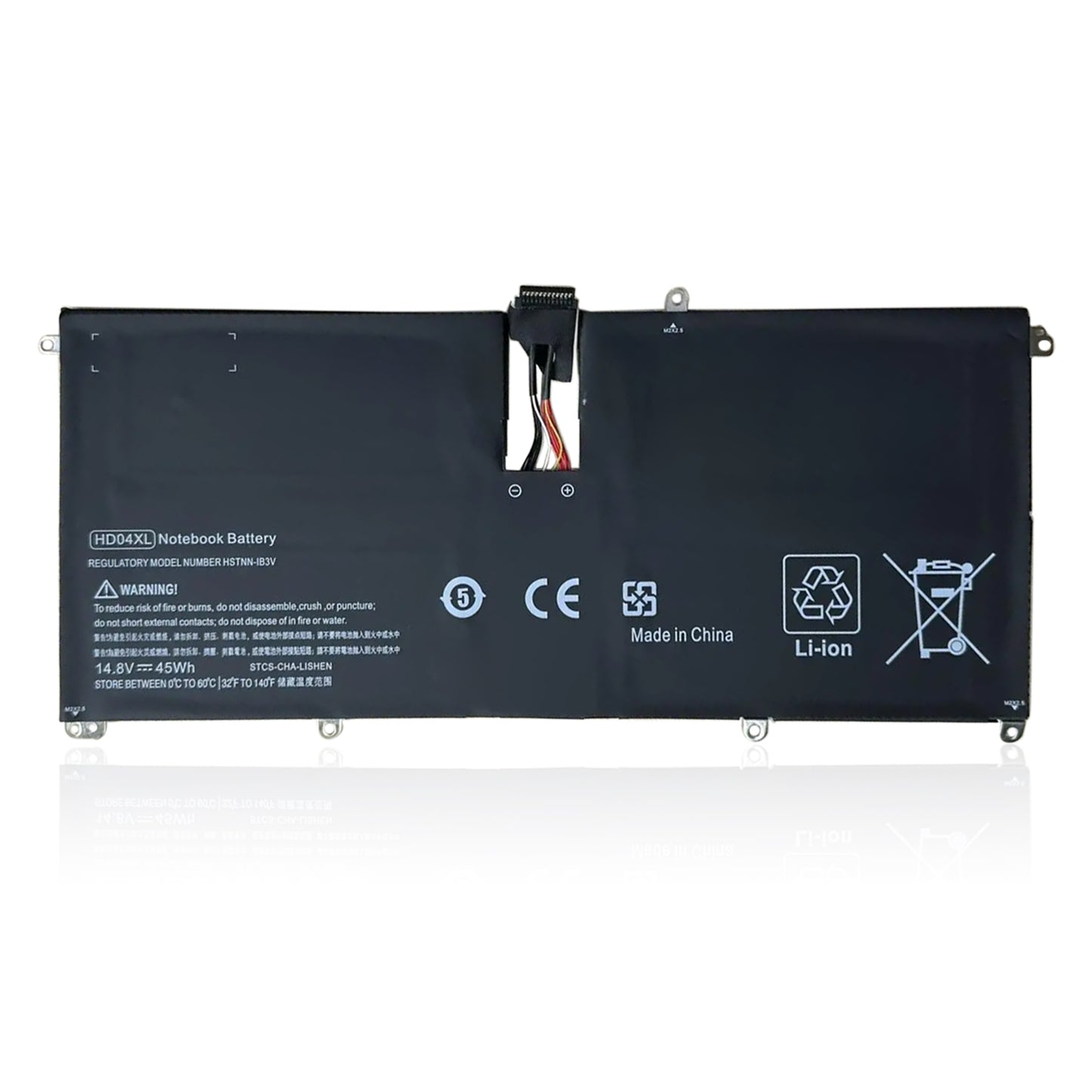 KELESY Original Replacement Laptop Battery HD04XL For HP Envy Spectre XT HSTNN-IB3V 13-2120tu TPN-C104 13-2095ca 685989-001 45Wh