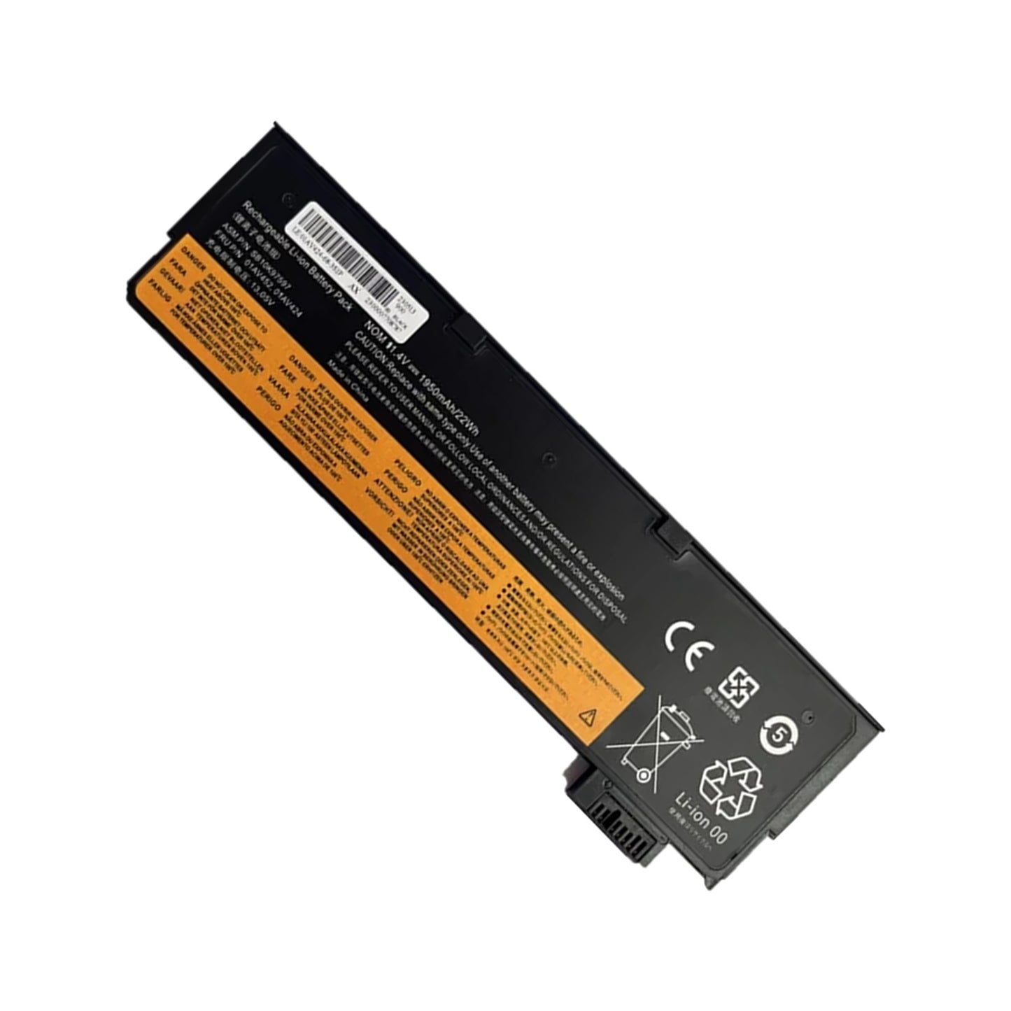 KELESY Nueva batería de ordenador portátil Oem 61 para Lenovo ThinkPad T570 T470 T480 T580 P51S P52S01AV423 01AV424 01AV425