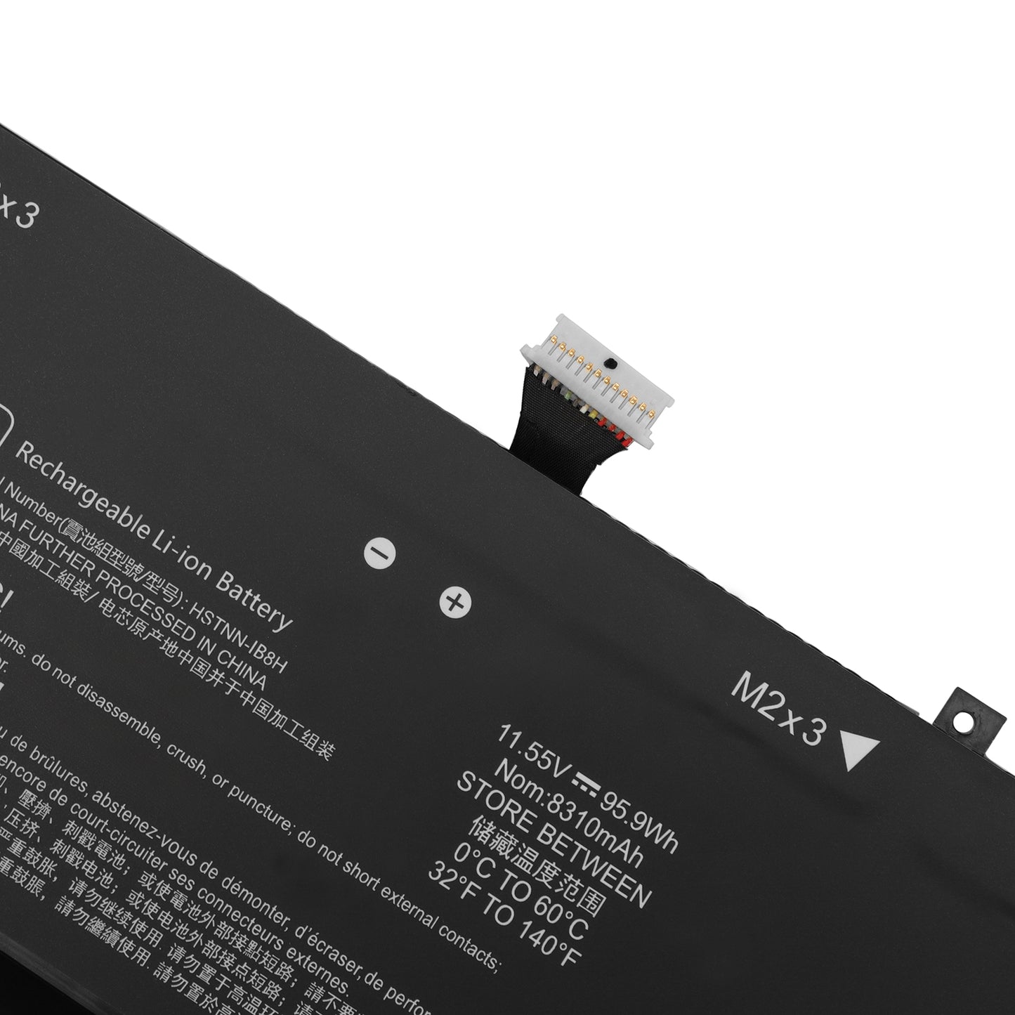 Аккумулятор для ноутбука KELESY 7XINbox ZG06XL 11,55 В 8310 мАч для HP ZBook Studio X360 G5 G52ZC59EA G52ZC61E G52ZC62EA EliteBook 1050 G1