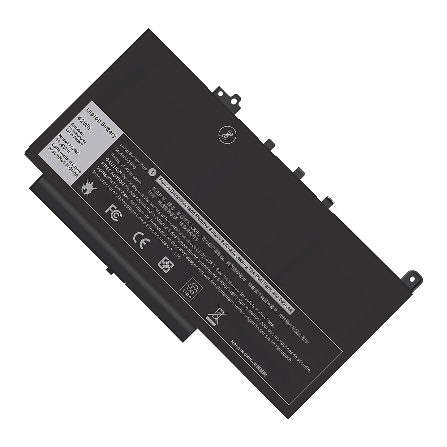 KELESY 42WH Genuine Original Laptop Battery 7CJRC For Dell Latitude E7270 E7470 Series 21X15 451-BBWR 6Cell Bateria Notebook