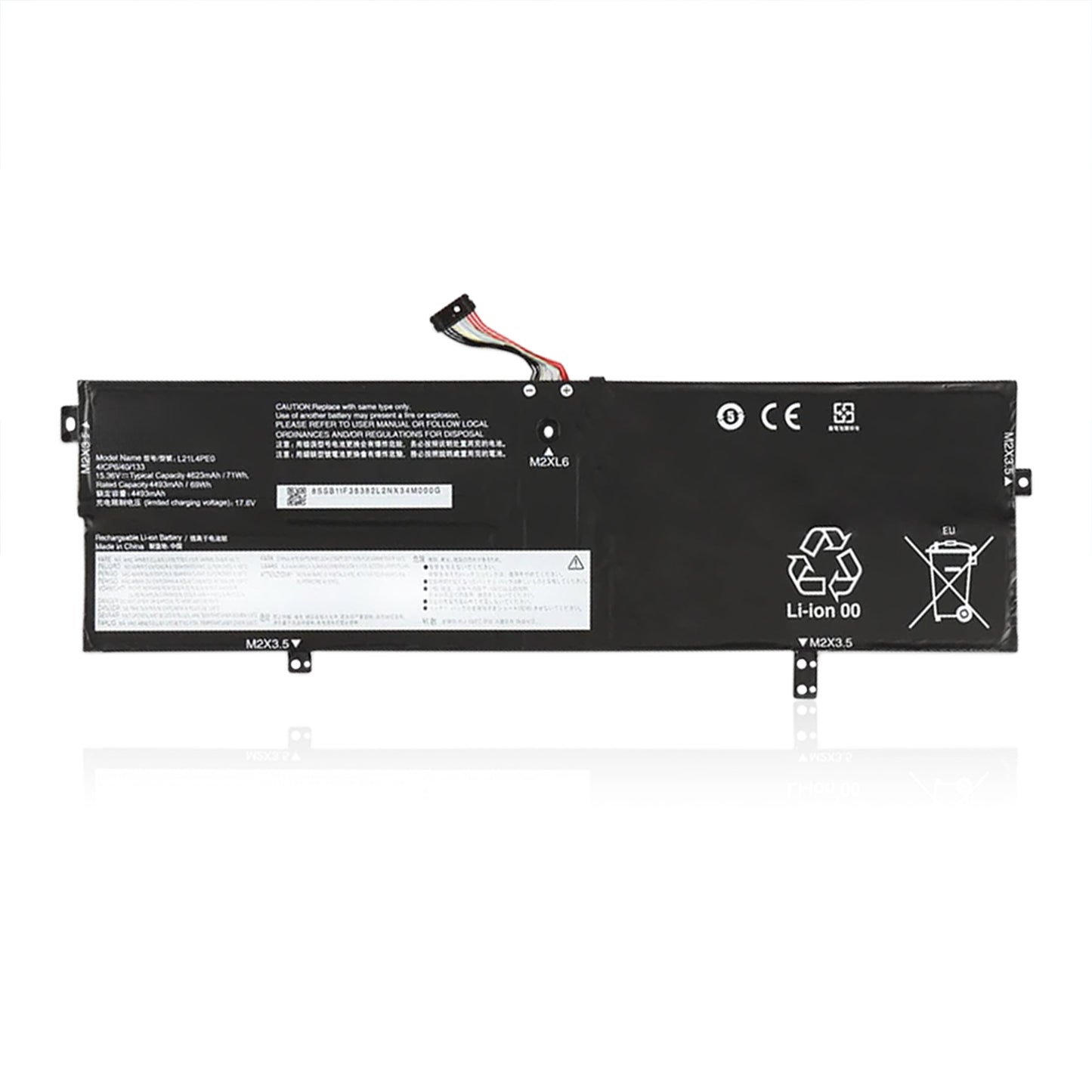 KELESY Batería Modelo L21L4PE0 para ordenador portátil, pieza de PC para Lenovo Yoga 7-14IAL7 Series 82QE 82VD L21B4PE2 L21M4PE3