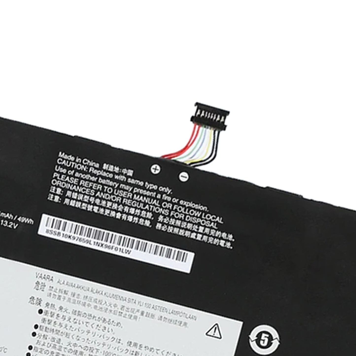 KELESY batería para ordenador portátil, pila para Lenovo ThinkPad X13 Yoga 1st Gen ThinkPad X390 Yoga Series L18S3P72 L19M3P71