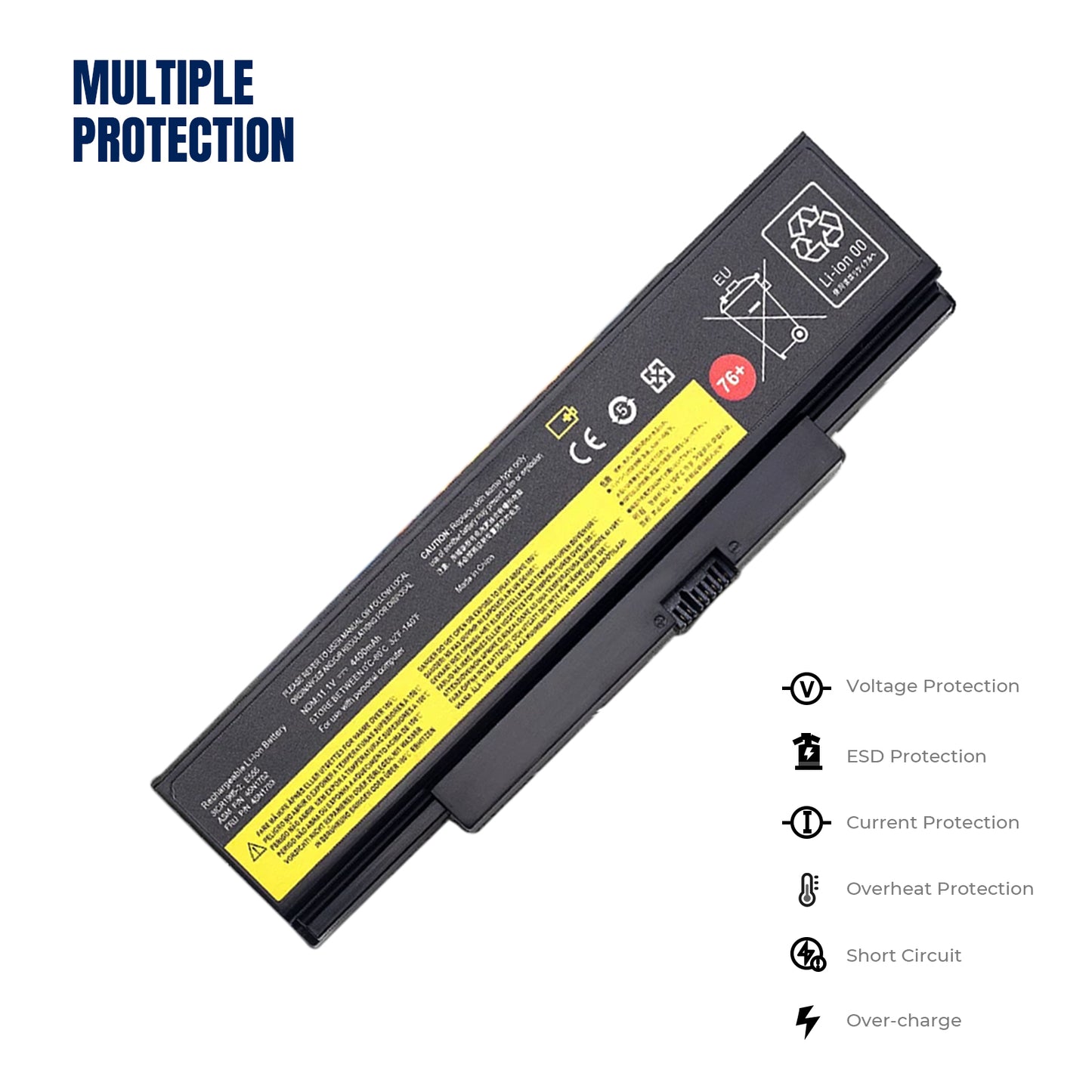 KELESY nueva batería para portátil, 45N1762, 45N1763, para Lenovo ThinkPad E555, E550, E550C, E560, E565C, 45N1759, 45N1758