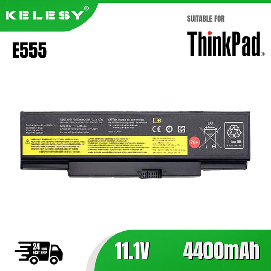 KELESY nueva batería para portátil, 45N1762, 45N1763, para Lenovo ThinkPad E555, E550, E550C, E560, E565C, 45N1759, 45N1758